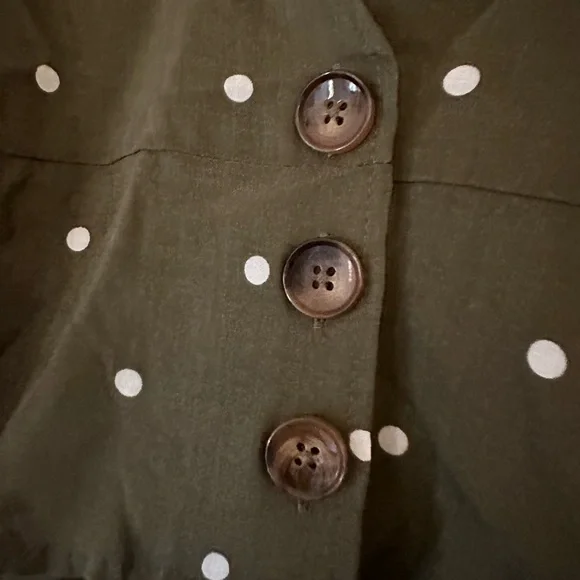 Abercrombie and Fitch polkadot Blouse - Picture 3 of 5